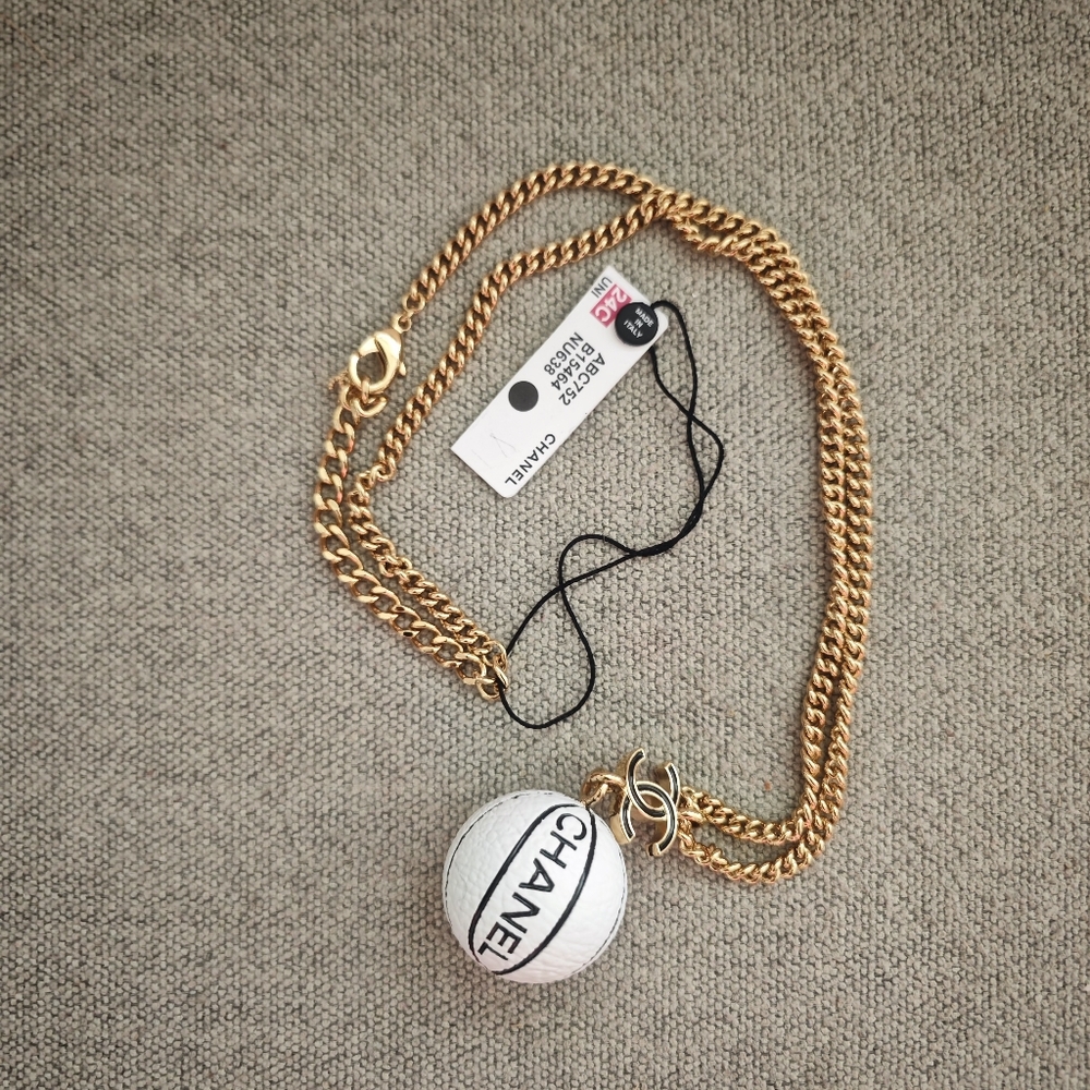 Chanel Basketball Necklace From Cruise 24